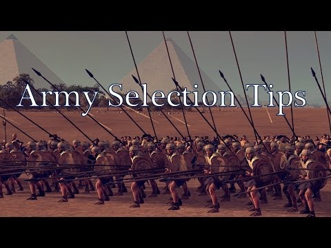 Total War Rome 2 Army Selection Tips