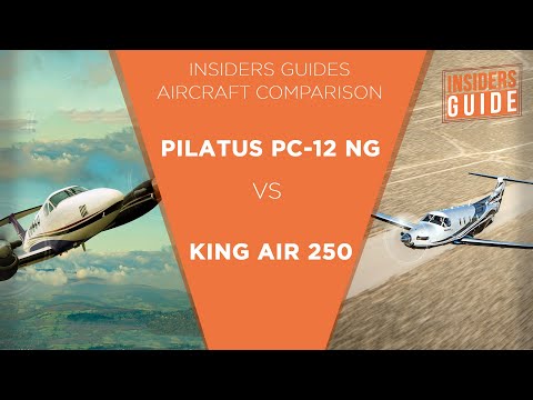 YouTube: The Insiders’ Guide: King Air 250 vs PC-12 NG Comparison