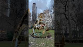 ART- Havah... breathe, air, life by Shahzia Sikander #nyc #art #park #sculpture