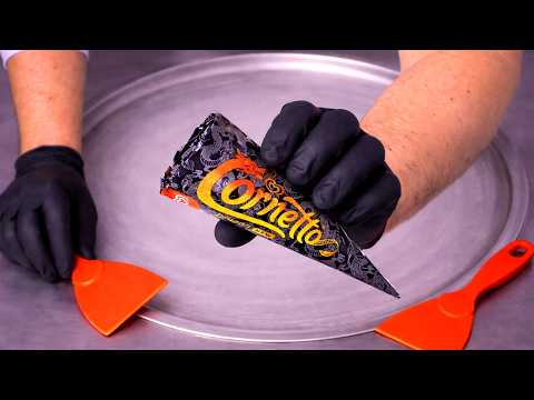 Cornetto Dragon - Ice Cream Rolls | ASMR