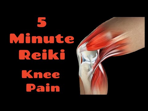 REIKI FOR KNEE PAIN & Problems 5 MINUTE SESSION - HEALING HANDS SERIES🙌🙌🙌❤️️