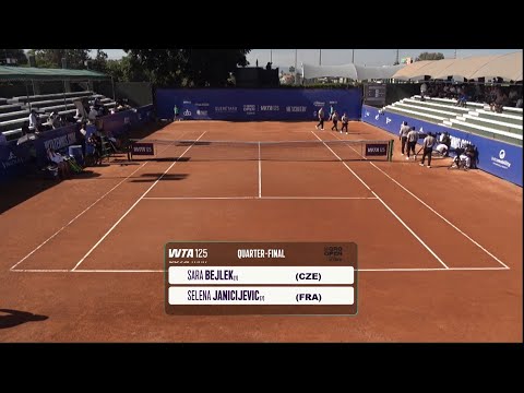 (1) Sara Bejlek (CZE) 19 yrs  vs  (7) Selena Janicijevic (FRA) - Xtended focus on 2nd Set