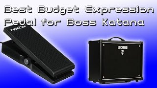 Video thumbnail for Best Budget Expression Pedal For Boss Katana #bosskatana #guitarpedals #nektar by Scott Wharton's Guitarnivore