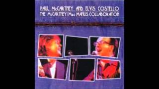 Elvis Costello & Paul McCartney - My Brave Face (corpsing demo)