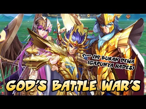 Duo God's Ft Cancer Death Mask! Line Up Pengancur Biji - Saint Seiya Awakening