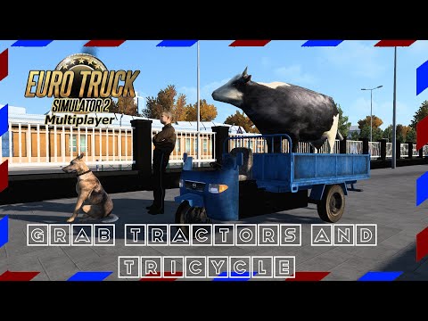 Tractors and tricycle Tanitim  #ets2 #mod #mods #truck  #multiplayer