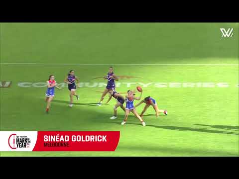 Toyota AFLW Mark of the Year: Round Nine winner