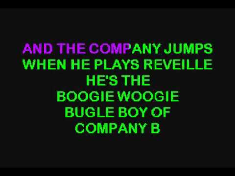 SC7505 14   Andrews Sisters, The   Boogie Woogie Bugle Boy [karaoke]