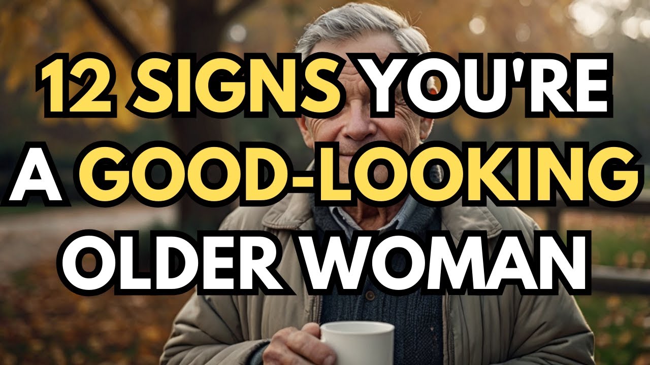 12 Signs You're a Good-Looking Older Woman (Even If You Don't Think So) | Elderly Life Lessons