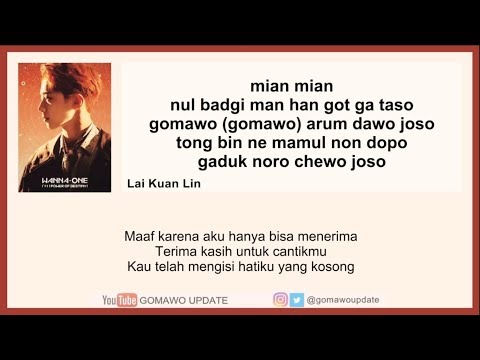 Easy Lyric WANNA ONE - SPRING BREEZE by GOMAWO [Indo Sub]