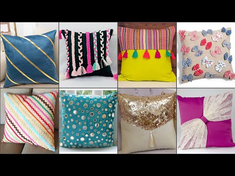 Square Cotton Embroidered Cushion
