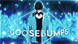 Cover art for Solo Leveling - Goosebumps [Edit/AMV]
