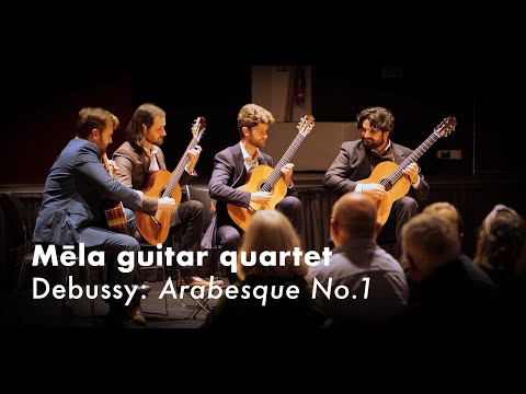 Debussy Arabesque No. 1 - Mela Guitar Quartet