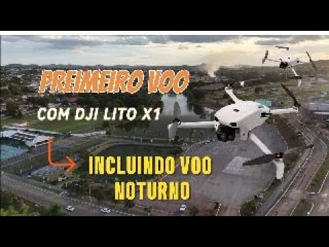 PRIMEIRO VOO COM DJI LITO X1 (GOIANIRA-GOIAS)