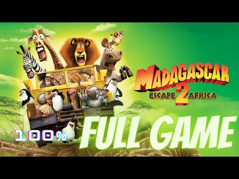Madagascar 2 Escape Africa FULL GAME Walkthrough Longplay(PC)