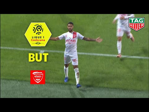 But Denis BOUANGA (5') / Dijon FCO - Nîmes Olympique (0-4)  (DFCO-NIMES)/ 2018-19