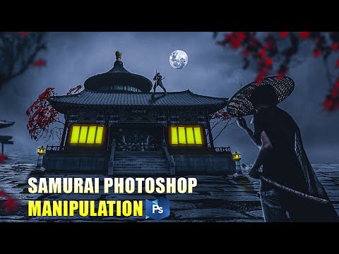 SAMURAI Photoshop Manipulation Tutorial Speed Art
