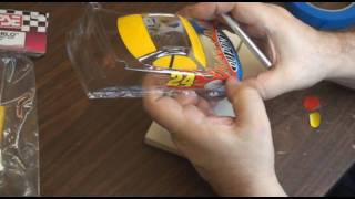 Custom Slot Car Nascar Body "How to" -promo version
