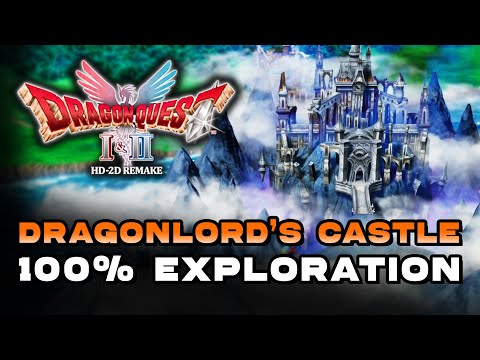 Dragon Quest 1 HD-2D Remake - Dragonlord's Castle 100% Exploration Guide (All Items, Chests...)