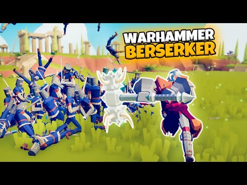 WARHAMMER BERSERKER VS EVERY FACTION. TABS RPG | MODDED GAMEPLAY