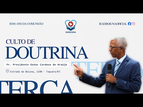 IEADB | CULTO DE DOUTRINA - PALAVRA - LOUVOR - ORAÇÃO - 17/02/2026