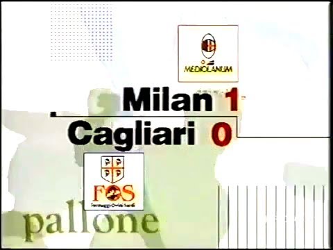 1991-92 (2a - 08-09-1991) Milan-Cagliari 1-0 [VanBasten(R)] Servizio D.S.Rai1