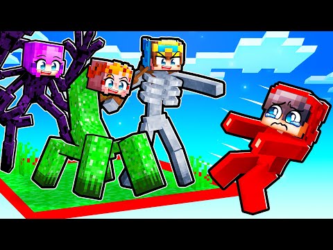 Locked on ONE CHUNK But We’re MUTANT MOBS!