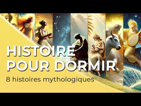 8 Mythes et Légendes Grecques pour dormir (4ᵉ édition)🌠💤| 40 min | Voix homme