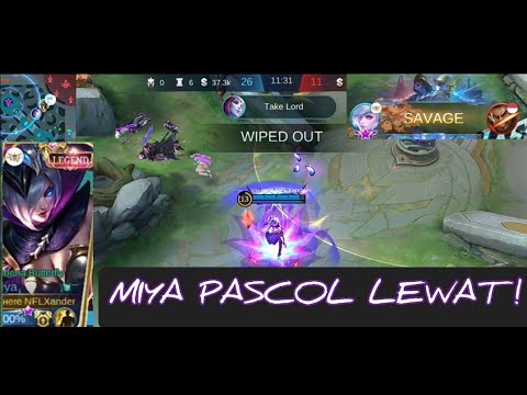 MUSUH FLEX SKIN ?! KITA KASIH PAHAM SKIN + SKILL + SAVAGE ! MIYA GAMEPLAY BEST BUILD !