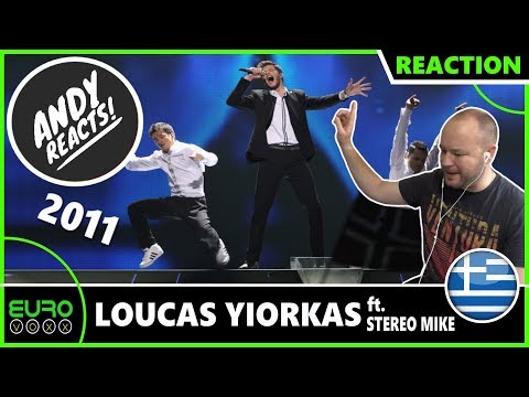 ANDY REACTS! Loucas Yiorkas - Watch My Dance ft. Stereo Mike (Greece 2011) EUROVISION REACTION!