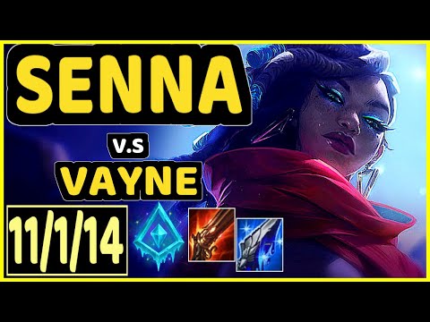 YEN (SENNA) vs VAYNE - 11/1/14 KDA BOTTOM ADC GAMEPLAY - NA Ranked GRANDMASTER