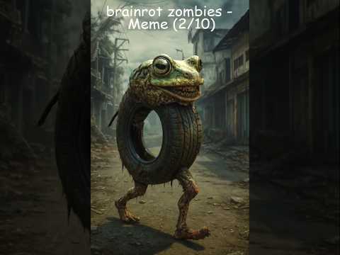 💀 Brainrot Zombie Remix Clip (Official Music Video P2)– Boneca Ambalabu, Tralalero Tralala #brainrot