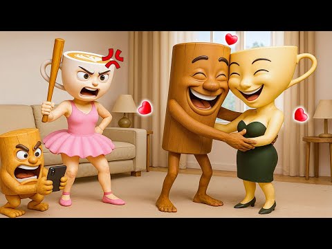 Tung Tung Sahur Family Sad Story with Ballerina Cappuccina in Granny House | Funny Horror Animation