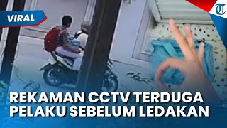 Rekaman CCTV Terduga Pelaku sebelum Ledakan di SMAN 72 Jakarta, Tak Datang Sendirian