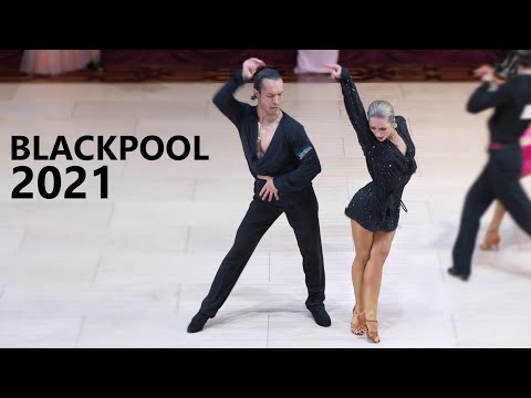 Joel Lopez & Kristina Bespechnova (ESP) - Blackpool 2021 - Amateur Latin | QF Samba