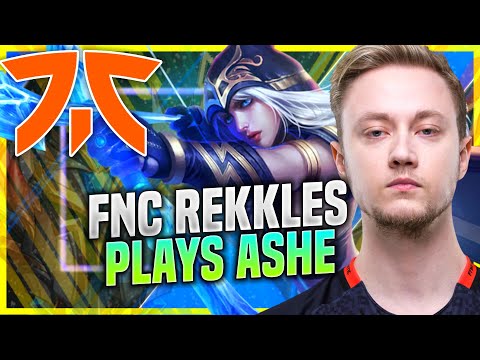 WHEN REKKLES PICKS ASHE! - FNC Rekkles Plays Ashe ADC vs Karthus! | Challenger TV
