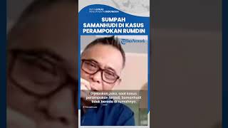 Samanhudi Bersumpah Tak Terlibat & Tak Tahu Saat Terjadi Perampokan Rumah Dinas Wali Kota Blitar