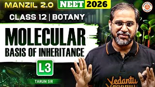 Molecular Basis of Inheritance | Part - 3 | Class 12 | NEET 2026 | Biology | Tarun Sir