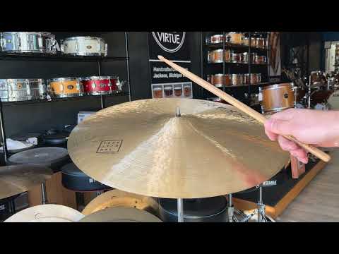 Istanbul Agop 22” Traditional Jazz Ride (2228g) Cymbal Demo @ VIRTUE Drums