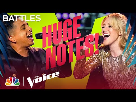Omar Jose Cardona vs. Lana Love on "Into the Unknown" from Frozen 2 | NBC's The Voice Battles 2022