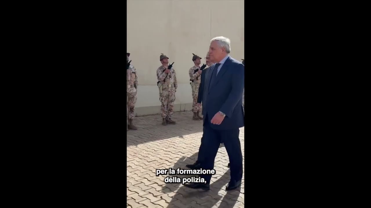 IL MINISTRO TAJANI VISITA I MILITARI ITALIANI IMPEGNATI NELLA MISSIONE MISIN IN NIGER