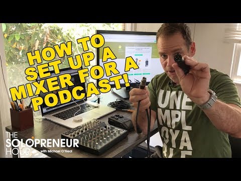 2020: How To Set Up A Mixer for A Podcast | Mix Minus Mixer Setup