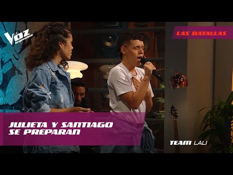 Lali y Cazzu preparan a Santi Borda y Julieta Herrera - La Voz Argentina 2021