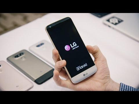 First look at the LG G5 modular smartphone