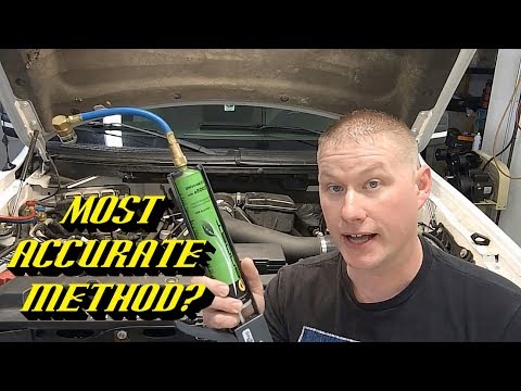 Automotive A/C System Leak Testing with UV Dye: Is it The Most Accurate Method?