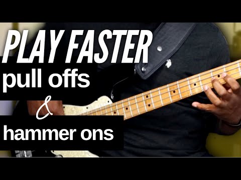 How to Play FASTER using Pull offs & Hammer ons! | Technique Exercise