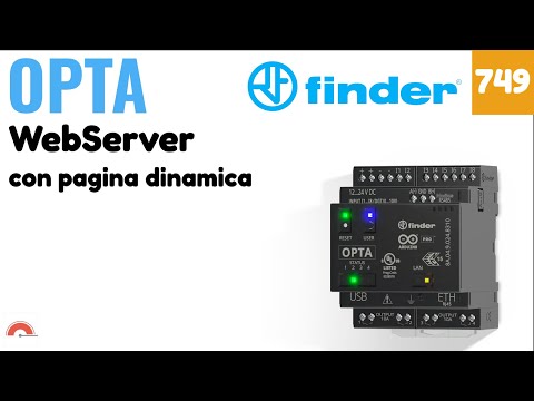 WebServer con pagina dinamica con OPTA Finder  - Video 749