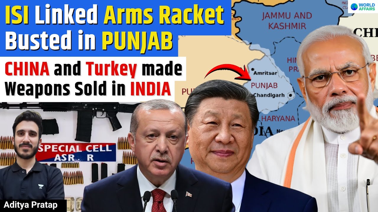 Made in China & Turkey, Supplied via Pakistan: Massive ISI Arms Network Busted in India