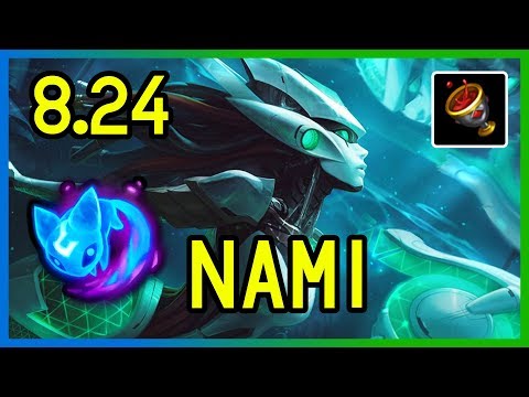 8.24 NAMI SUPPORT - Diamond - League of Legends