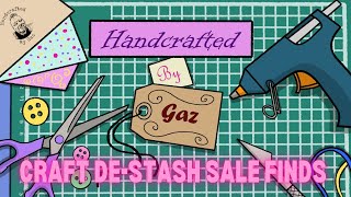Unbox With Me ! - Craft De-Stash Sale Finds !